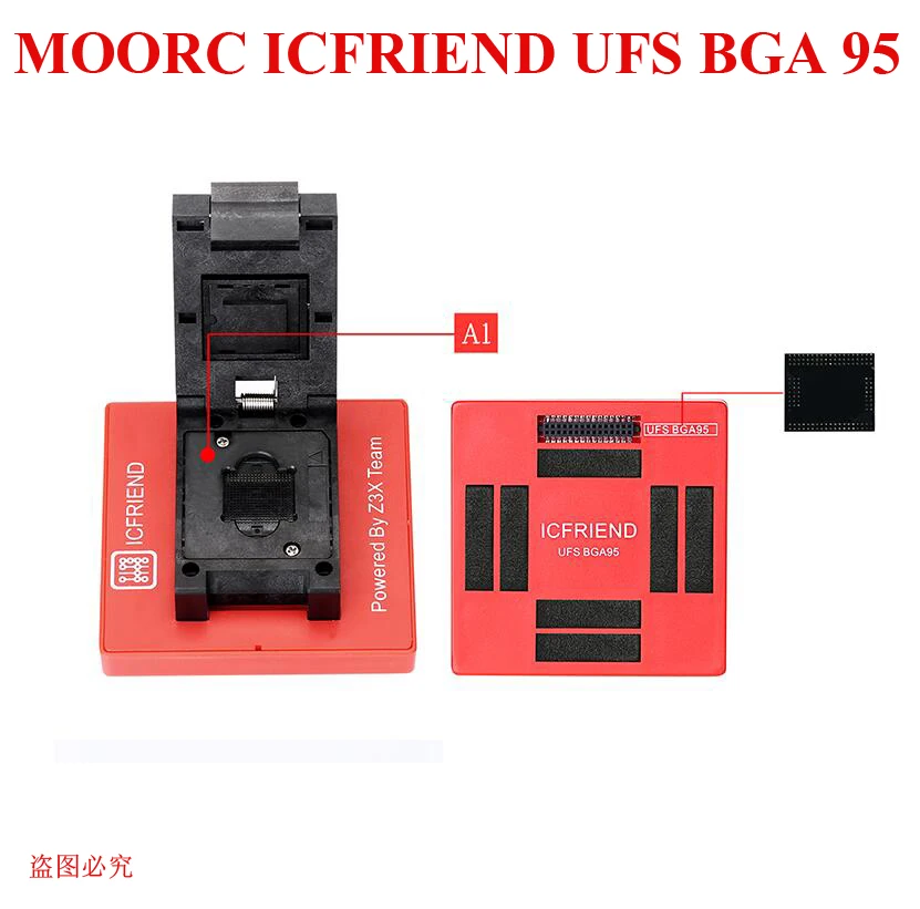 MOORC IC Friend ICs- UFS BGA 95 Socker с Z3X легкий Jtag Plus box | Мобильные телефоны и аксессуары