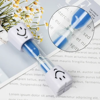 

1PCS Kids Brushing-Teeth Smiley Clock Timers Tools Toothbrush Timer Cooking Game Home Decoration Children Toy