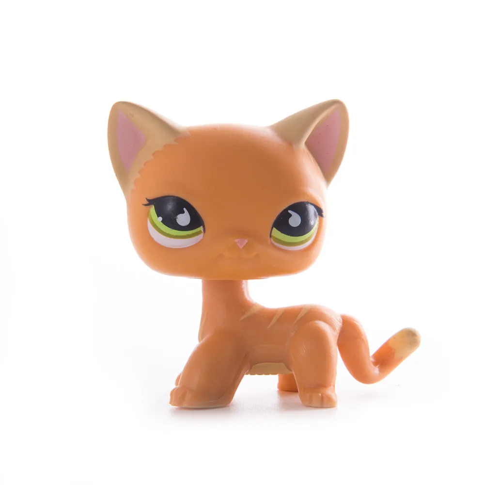 LPS Pet Shop розовая короткошерстая кошка игрушка такса колли ПВХ экшн-станция фигурка игрушка Косплей Кукла Модель Детская игрушка подарок - Цвет: 8