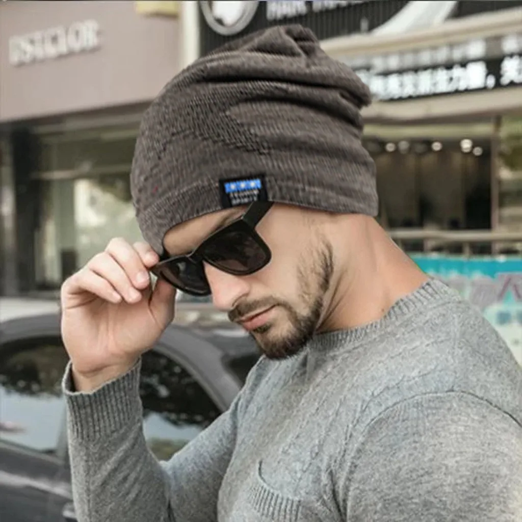 Вязанная мужская шапка Skullies Beanies, шарф, шапка для мужчин плюс Gorras Bonnet, теплые шерстяные толстые зимние головные уборы для мужчин и женщин, Шапка-бини T2