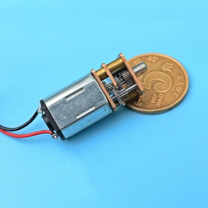 

All-steel gear silent N20 reduction motor high torque smart car motor DC3V-6V reduction ratio 1:298