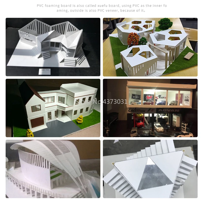 5pcs-300x200mm-White-PVC-foam-board-For-DIY-Building-model-materials-Handmade-Model-making-material-plastic (6)