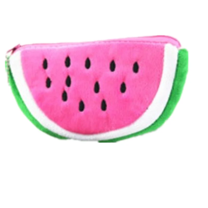 Kid's Watermelon Plush Coin BAG Pouch Wallet