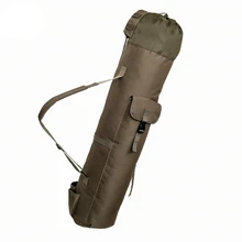 Сумки для рыбалки, портативный многофункциональный нейлоновый чехол для хранения удочки, холщовая катушка, органайзер, дорожная сумка для хранения удочек(Bronw