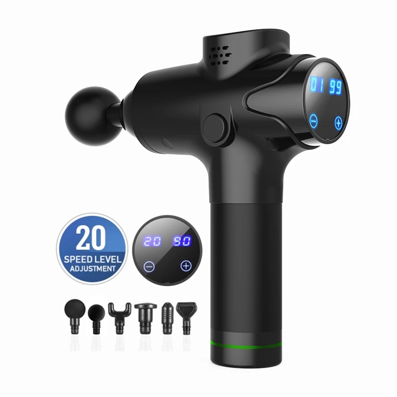 Private Label Deep Tissue Vibration Therapy Massage Gun Percussion