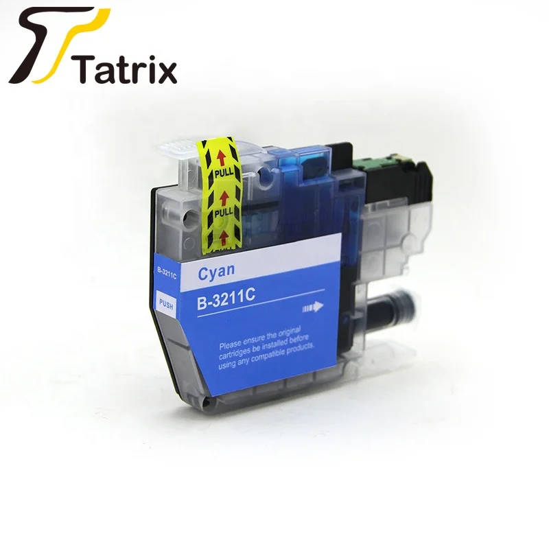 Cyan Tatrxi совместимый чернильный картридж для принтера Brother LC3211 LC3213 B-3211 костюм для Brother DCP-J772DW DCP-J774DW MFC-J890DW MFC-J895DW - Color: Cyan