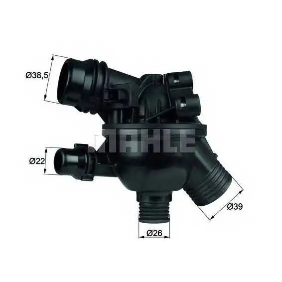 Thermostat BMW E81/E87/E90/E91/E60 2.5 3.0i 04 MAHLE KNECHT TM 19 | Автомобили и мотоциклы