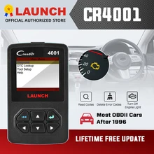 OBDII EOBD Sacnner Launch CReader 4001 Auto Code Readers OBD2 Diagnostics Scan Tools Online free update