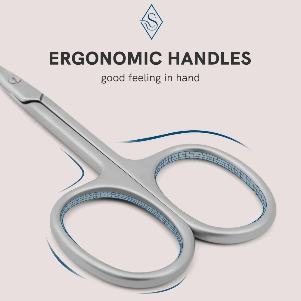 Miss Sally Cuticle Scissors Nail Manicure Scissors Cuticle Clippers Trimmer Dead Skin Remover Stainless Steel Cutters