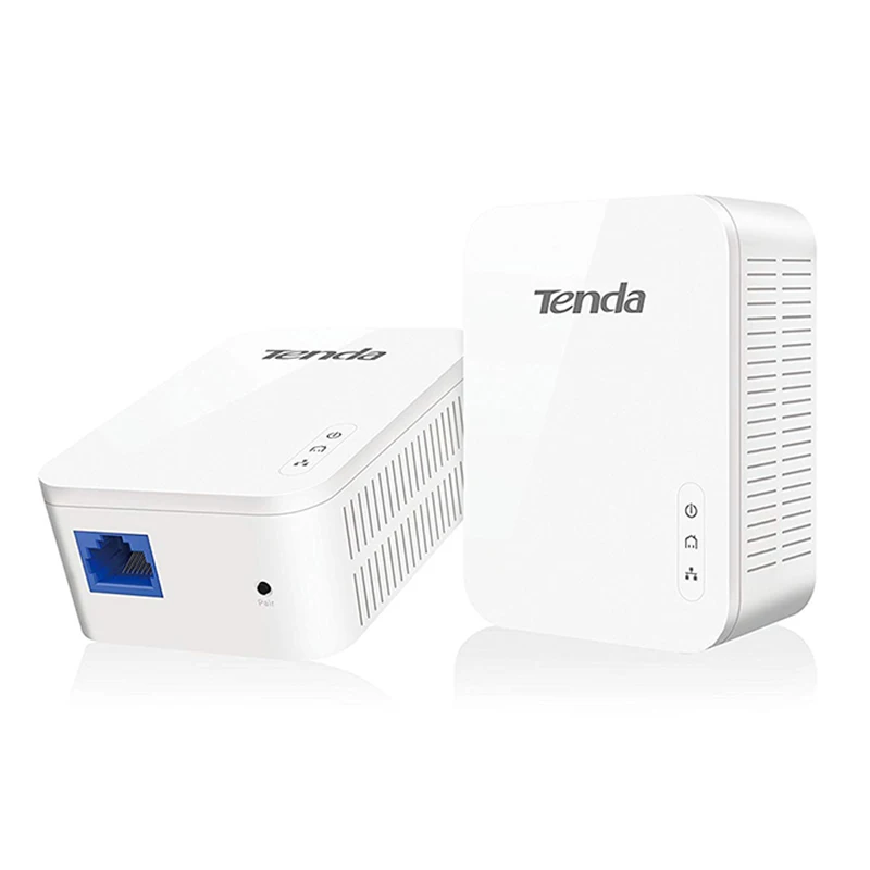 

Tenda PH3 (P3+P3) Powerline AV1000 Gigabit Powerline Adapter Kit Advanced HomePlug AV2 technology 1000Mbps Easy setup 1Pair