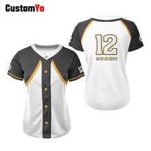 Полиэстер, высокое качество, бейсбольная Джерси, заказной сублимационный продукт, стильная бейсбольная рубашка