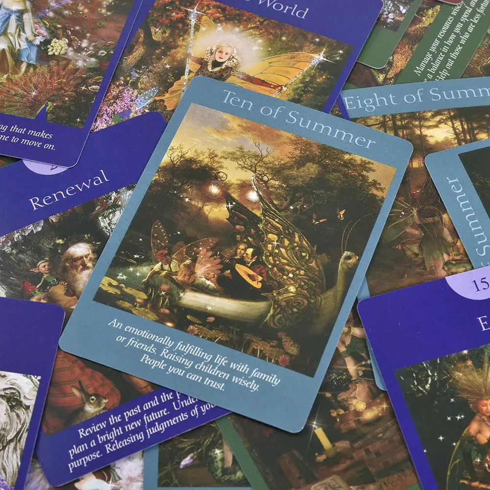 Сказочные карты Таро: колодка с 78 картами и руководство новая книга карт для вечеринок и игр
