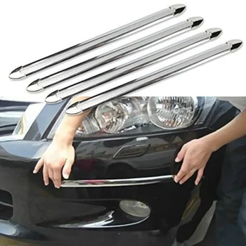 

4pcs/set Car SUV Edge Anti-collision Strip Bumper Protector Guard Bar Anti-Rub Scrape Crash Styling Mouldings 2020
