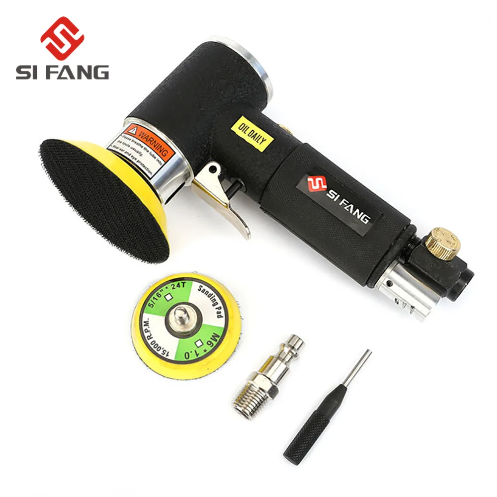 New Orbit Air Sander Mini Pneumatic  1"/2"/3"  Grinding Machine set for Car Polishing High Speed Air Powered  Polisher air tool battery paint sprayer Power Tools