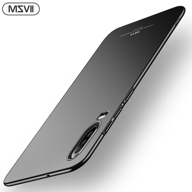 Матовый чехол Msvii для Huawei P30 Lite силиконовый Pro задняя крышка телефона защита
