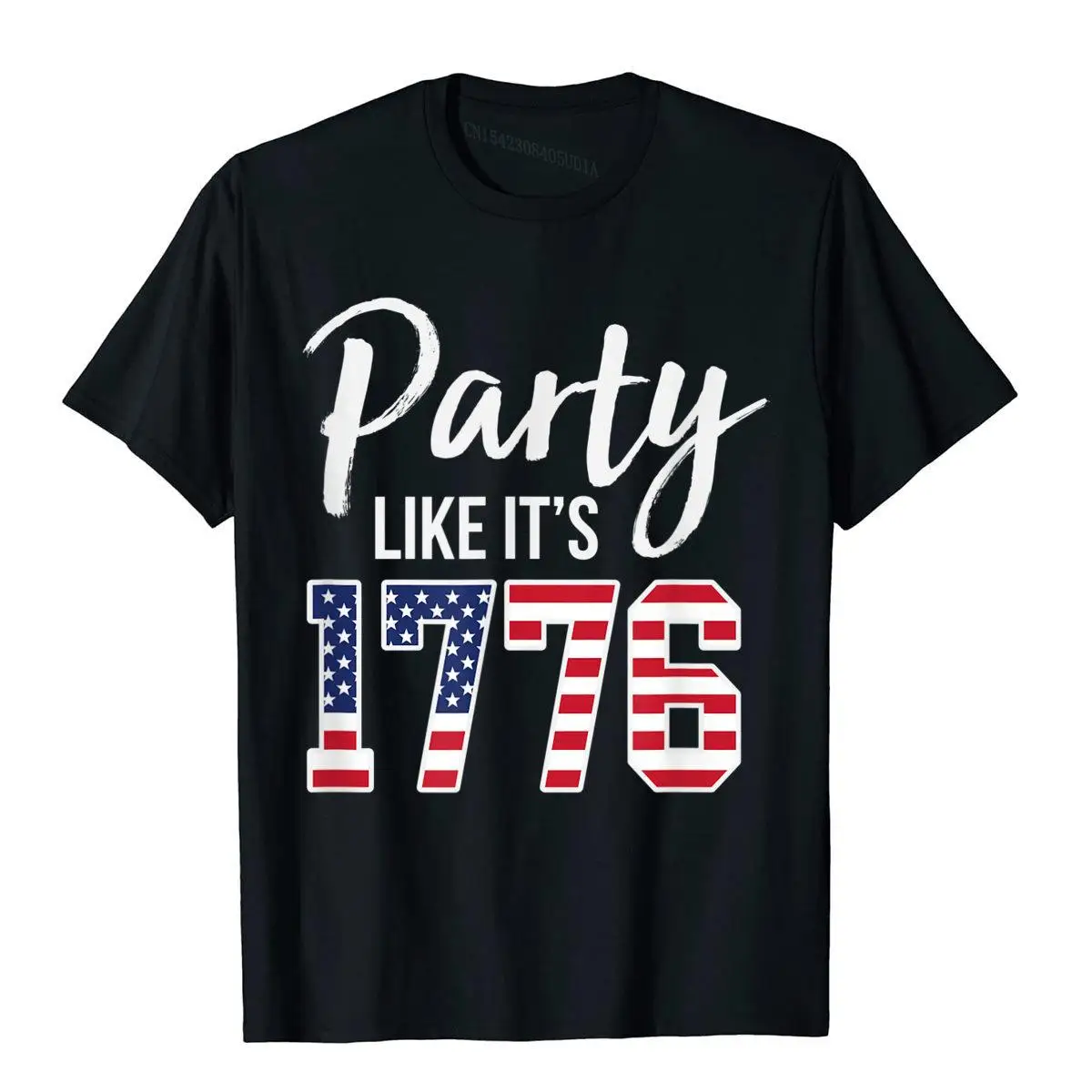 Party Like It Is 1776 4th of July T-Shirt Men Women Kids__B5766black