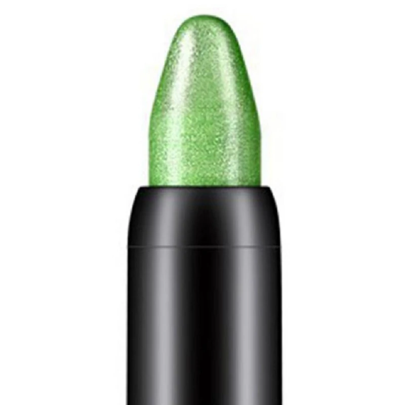 Женский водонепроницаемый маркер, тени для век, карандаш, косметический блеск, тени для век, подводка для глаз, карандаш для бровей, цветной карандаш, легко носить - Цвет: Green