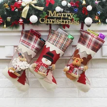 Новые рождественские принадлежности высококлассные рождественские носки фестиваль креативное украшение Рождественская елка кулон праздничные подарки