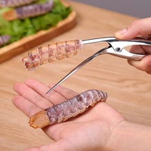 Щипцы для удаления ракушек креветок, инструменты для очистки морепродуктов, устройство для удаления ракушек креветок и раков, устройство для удаления ракушек, очиститель креветок, кухонные гаджеты Щипцы для удаления ракушек креветок, инструменты для очистки морепродуктов, устройство для удаления ракушек креветок и раков, устройство для удаления ракушек, очиститель креветок, кухонные гаджеты