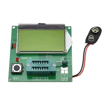 

LCR-T4 LCD Digital Transistor Tester Meter Backlight Diode Triode Capacitance ESR Meter For MOSFET/JFET/PNP/NPN L/C/R 1