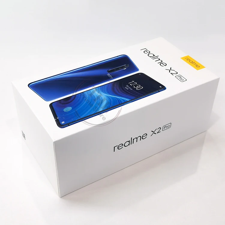 Realme X2 pro 6,5 "20x zoom Snapdragon 855 plus Super AMOLED Поддержка NFC 50 Вт SuperVOOC 4000 мАч 5 камер 64 мп лицо + отпечаток пальца ID