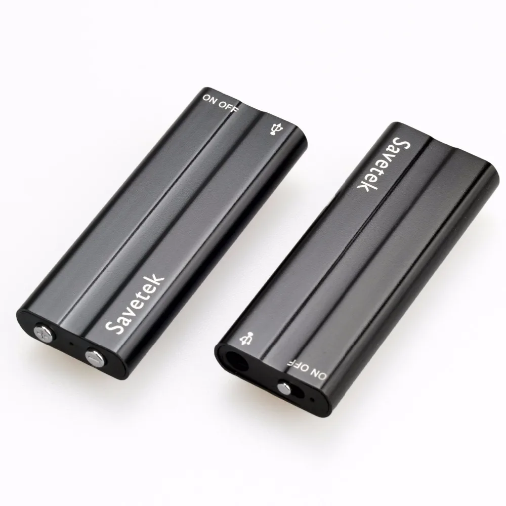 Savetek Smallest MINI Clip USB PEN 8GB Digital Audio Voice Recorder Mp3 Player 70hours Recording OTG Cable For Android Phone Voice Recorder