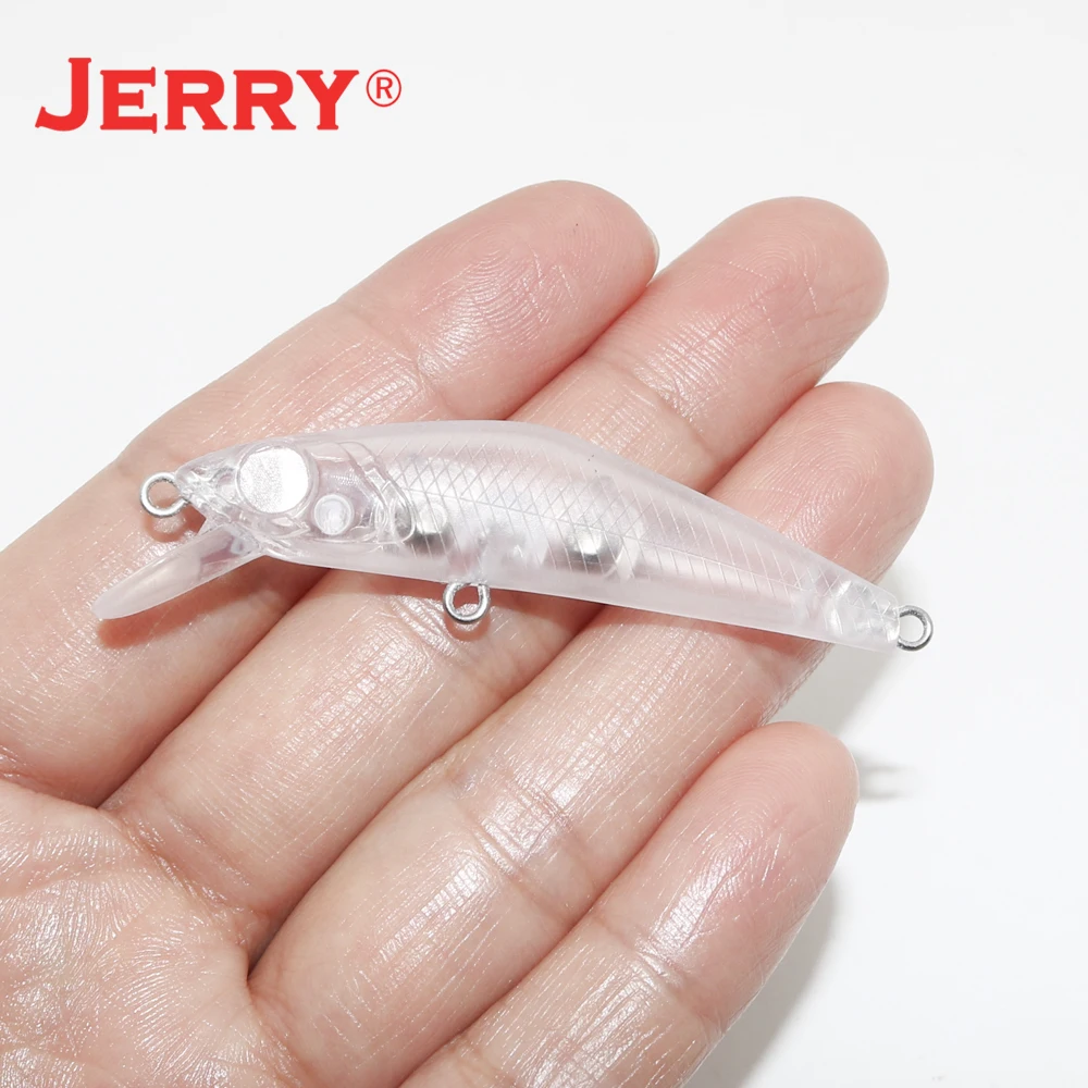 Jerry パンマイクロミノーエリアトラウト低音ワブラーシングルフック