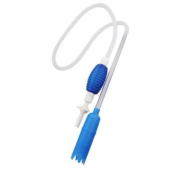 

Cleaning Tool Easy Operate Air Pump Siphon Sand Washer Manual Water Change Soft Pipe Fish Tank Hanging Gravel Cleaner With