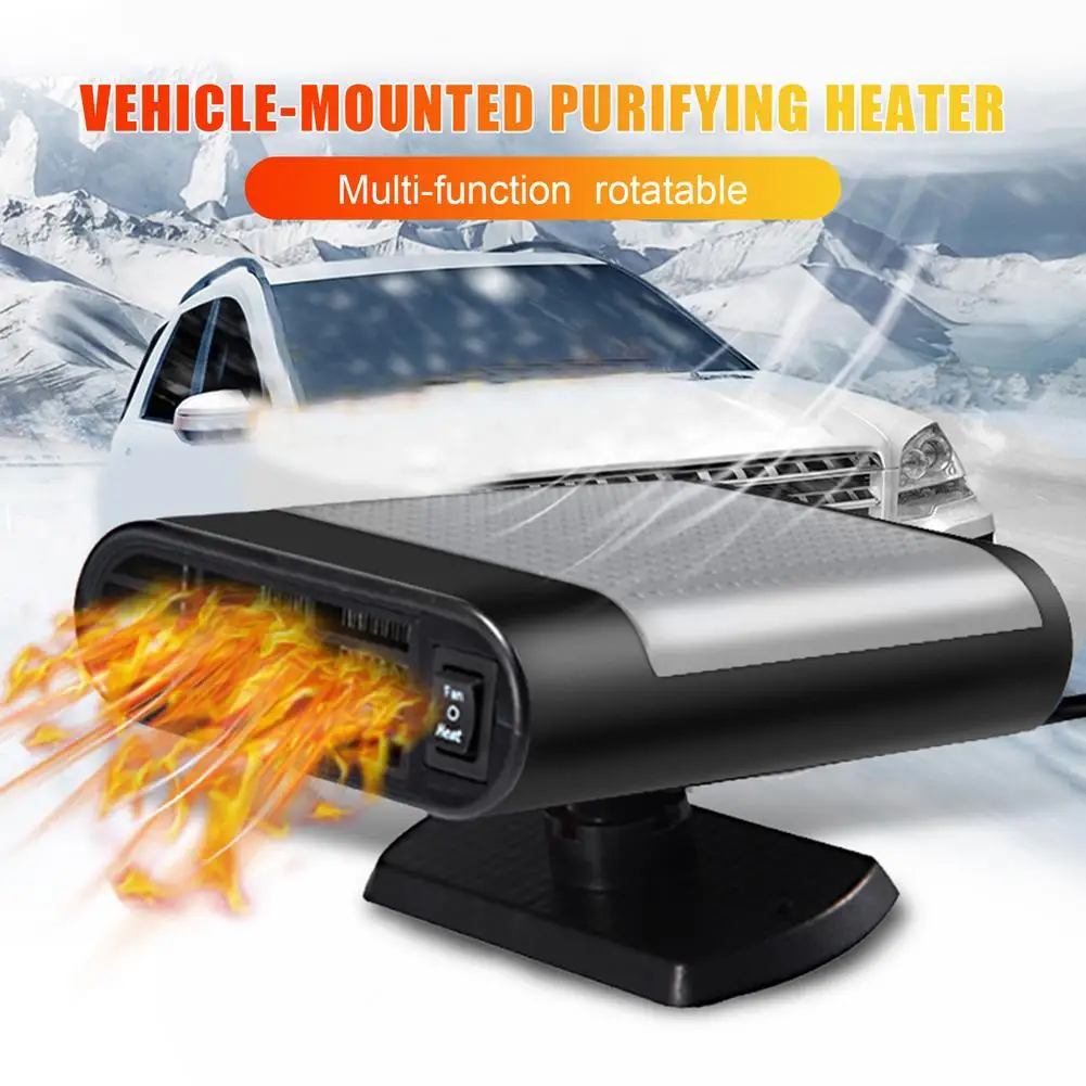 12V/24V 200W/120W/100W Auto Auto Heizung Tragbare Auto Heizung Stumm  schnelle Heizung Fan Lüfter Windschutz Defrosts Defogger - AliExpress