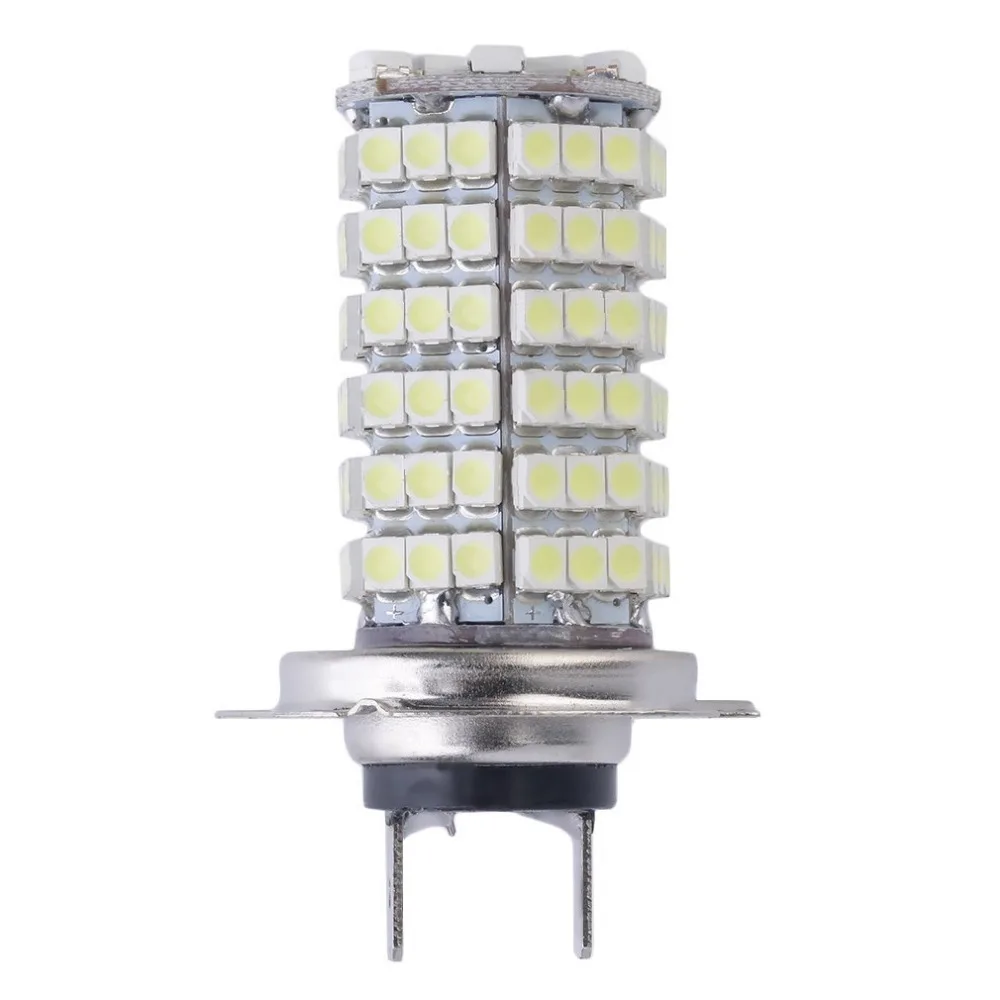 Новинка 1 шт. Автомобильная ультра яркая Автомобильная H7 120SMD 1210 противотуманная фара Автомобильная лампочка DC 12 В светодиодная противотуманная фара