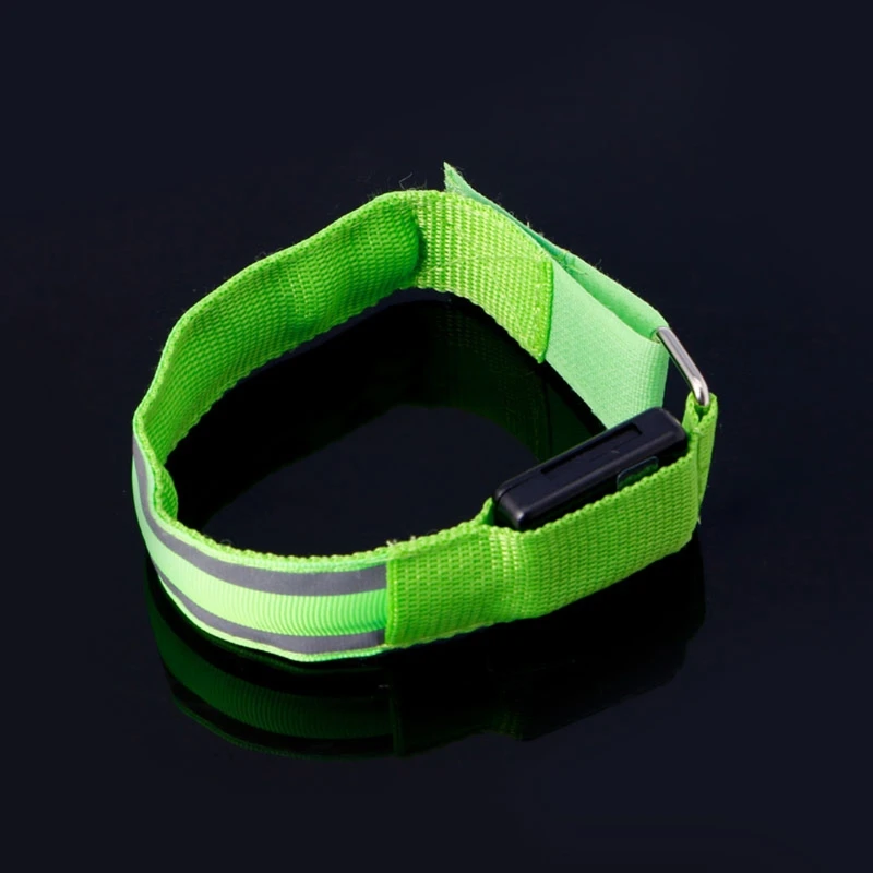 Reflective LED Light Armband Arm Strap Safety Belt For Night Cycling Running  A6HC suit for fitness