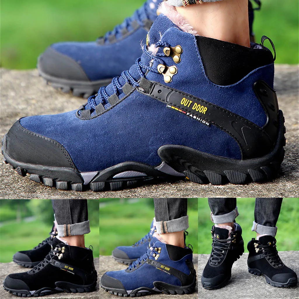 Новая мужская осенне-зимняя Треккинговая обувь с высоким голенищем, уличные кроссовки для походов, botas tacticas hombre# NN801