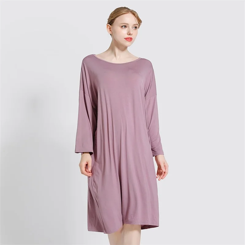 maternity dress pregnant clothes winter fancyclothing sexy Model long-sleeved nightdress for pregnant women in spring and autumn
