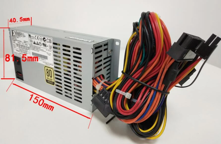PSU для повышения ITX 12V K39 S3 FLEX NAS Малый 1U 400W источник питания ENP 7140B