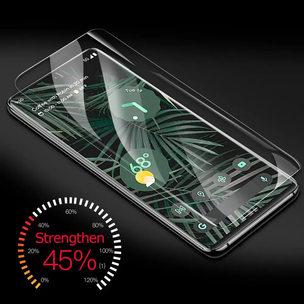 Google Pixel 9 Pro XL 9A 8A 6 7A 5 4A 3 3A 4 XL 5A 6a 9 Pro 하이드로겔 화면 보호기 용 젤 보호 필름