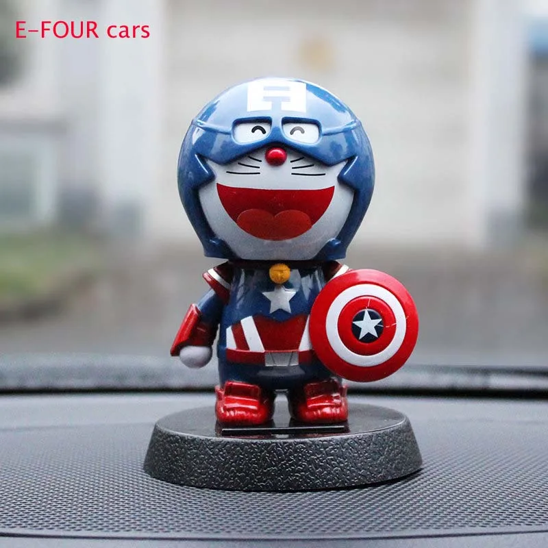E-FOUR украшение интерьера автомобиля игрушка украшение кивая головой Marvel аксессуары мультфильм специальный автомобиль украшения продукты для автомобилей милые