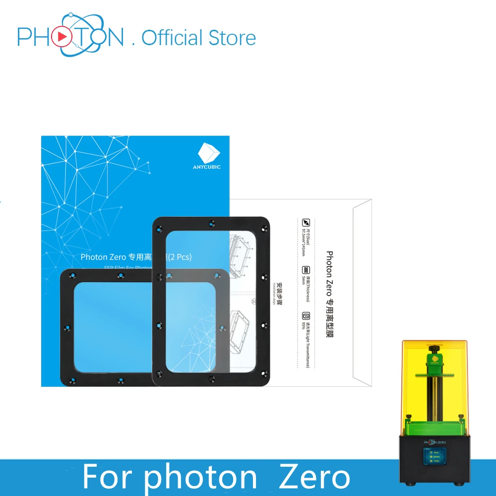 ANYCUBIC Photon Zero Original 3D Printer FEP Film Part 2pcs/Lots Printing Accessories LCD | Компьютеры и офис