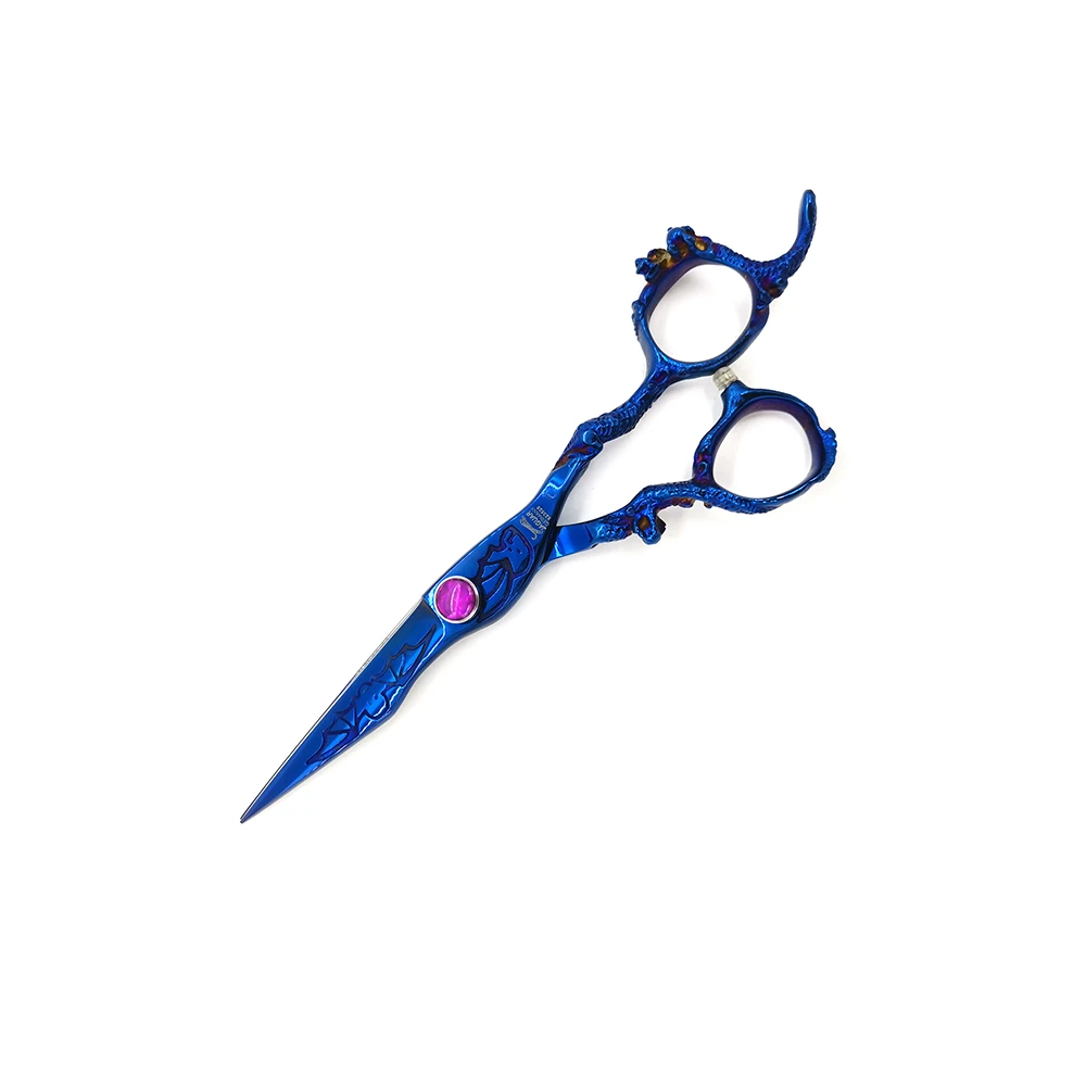 

7inch Blue Batman Scissors Jaguar Brand Scissors Professional Barber Hairdressing Scissors Hair Cutting Thinning Shears
