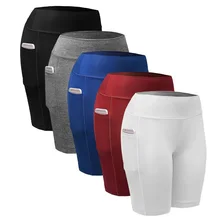 Women's Sports Pants High Waist Elastic Slim Thin Shorts Running Fitness Pants Yoga Shorts Multicolor ASD88