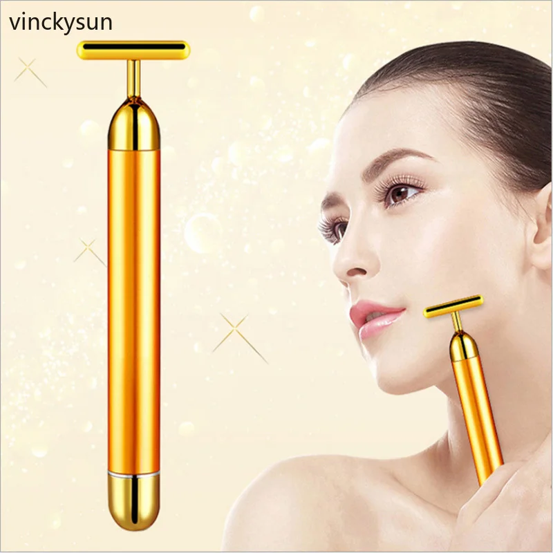 Vinckysun Вибрация лица похудение красота бар подтягивающая для Лица Массажная