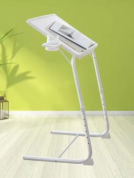 

Removable bedside table simple bed desk bedroom lazy table lift folding computer home simple small table