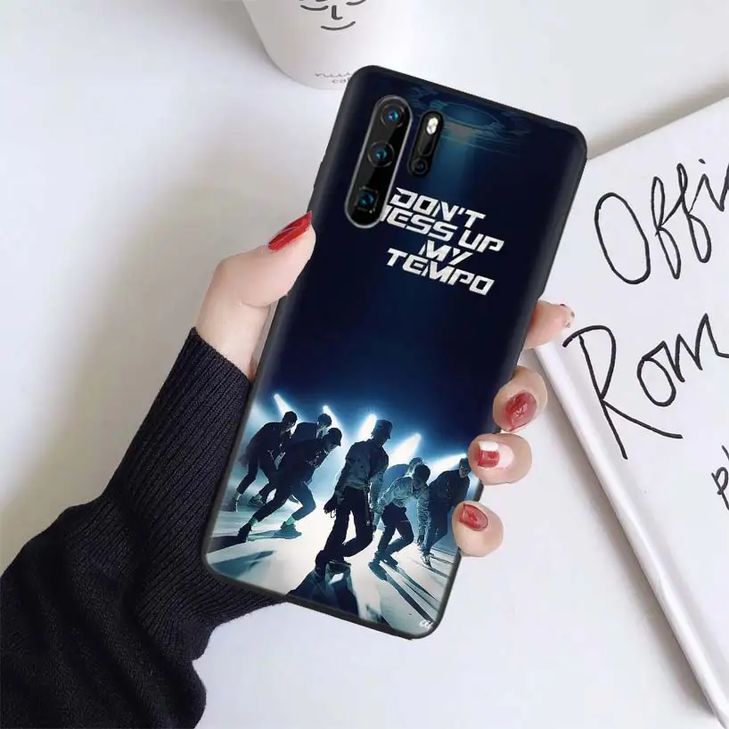 Черный чехол Kpop EXO для huawei mate 30 20 10 P30 P20 P10 Pro Lite P Smart Z мягкий чехол для телефона - Цвет: BS263-9