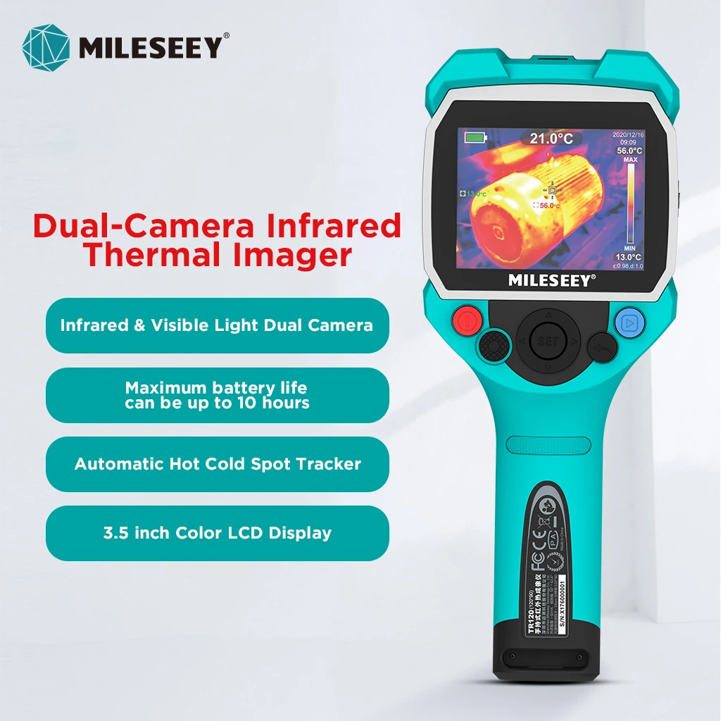 Mileseey TR120 Professional Thermal Imager High Resolution Infrared Camera Senstive for Repair |