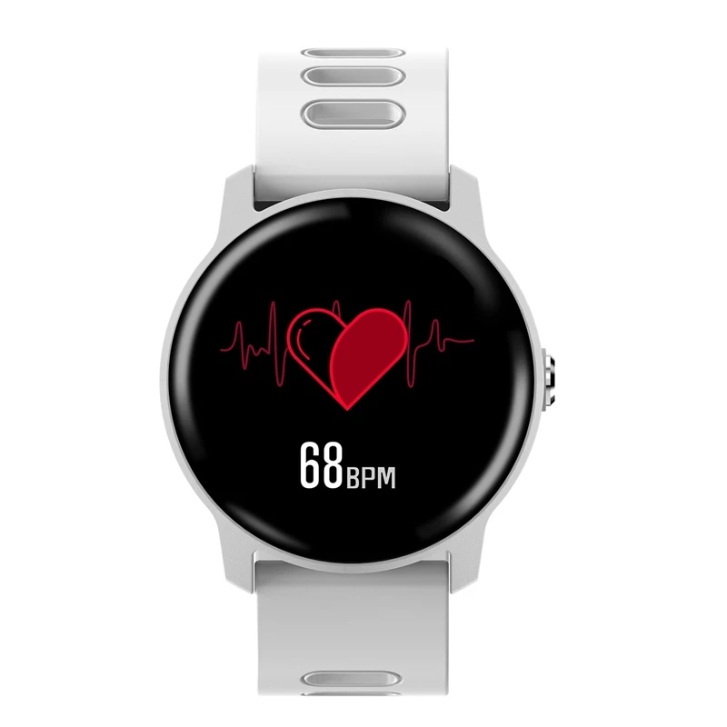 S08 Смарт-часы Ip68 водонепроницаемый монитор сердечного ритма Smartwatch Bluetooth Smartwatch фитнес-трекер(белый