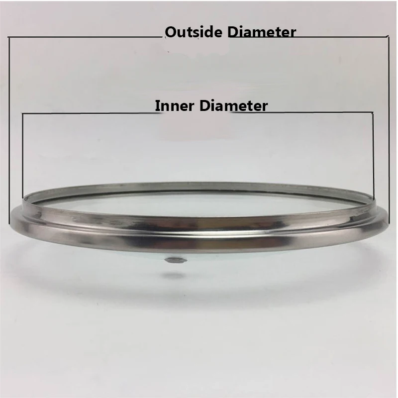 Glass Pot Lid Glass Lid 16cm/18cm/20cm/22cm/24cm/26cm/28cm/30cm/32cm/34cm/36cm/38cm/40cm Tempered Glass Wok Pot Lid