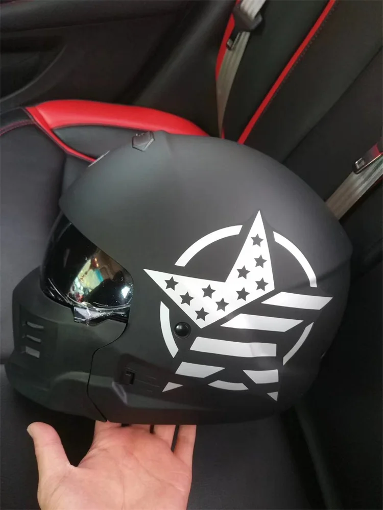 Zombies Full Face and Half Face Helmet Moto Gang