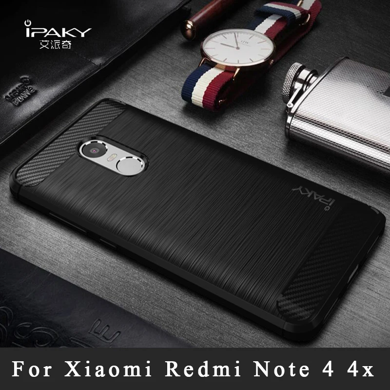 Чехол для Redmi note 4 4x iPaky xiaomi redmi 4x4 Pro global Silm матовый Силиконовый чехол Xiaomi Note 5 5&quot |