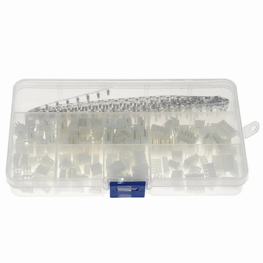 2/3/4/5Pin JST-XH 2.54mm Dupont Connector Male/Female Wire Cable Jumper Pin Header Housing Connector Terminal Kit 360pcs wire connectors wiring connector
