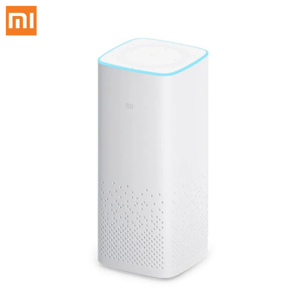 

Xiaomi MI AI speaker wifi bluetooth voice remote control portable smart home light music player xiaoai app For Android Iphone