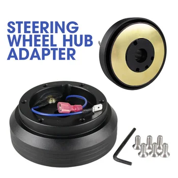 

Steering Wheel Hub Adapter Thin Version 6 Hole Boss Kit Fit For Toyota Camry Corolla Electric Interior Accessories Base Adapter